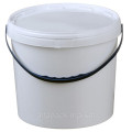 Ведро пластиковое (10л) круглое,пищевое с  герметичной крышкой 