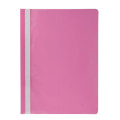 Скоросшиватель А4 пластик.  розовый без перфорации BM.3313-10