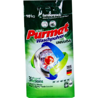 Купить Стиральный порошок (10000 г) автомат universal PURMAT по низким ценам