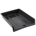 Лоток горизонтальный пластик. черный d4013-01