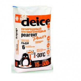 Купить Антигололедный реагент  любое покрытие -30 (кальций  хлористый) 15кг Deice Ultra по низким ценам