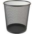 Корзина-сетка для бумаг, метал. черная круглая, 12л, 2119-01-a