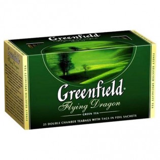 Купить Чай зеленый (2г*100 шт)  Flying Dragon Greenfield Хорека по низким ценам