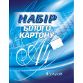 Картон белый, А4, 190 г/м2 (8л) УВ-17