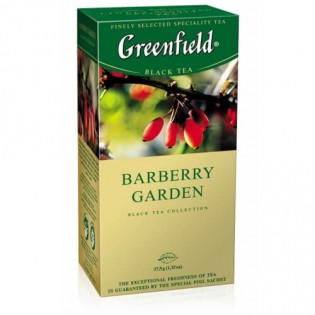 Купить Чай черный с барбарисом (1,5г*100шт.)  Barberry Garden Greenfield Хорека по низким ценам