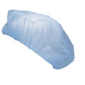 Шапочка одноразовая полиэтилен на резинке (гармошка) MIX (100шт/уп)