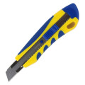Нож канцелярский (18мм) желто-голубой BM.4618