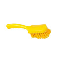 Щетка полиэстер (275*70) высота ворса 35мм, с ручкой, цвет желтый, FBK ХАССП