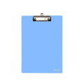 Планшет с клипом А4 пластик. прозрачно-голубой 2515-07-А