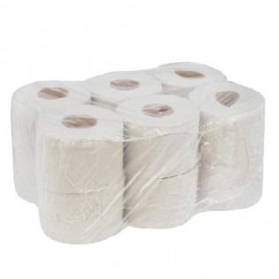 Купить Туалетная бумага макулатурная (90мм *190мм/120м) на гильзе серая 