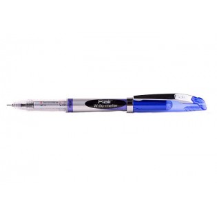 Купить Ручка масляная (1,0) синяя Flair 743 BL Writometer (10км ) по низким ценам