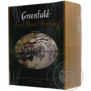 Купить Чай черный з бергамотом (2г*120шт) Earl Gray Fantasy Greenfield Хорека по низким ценам