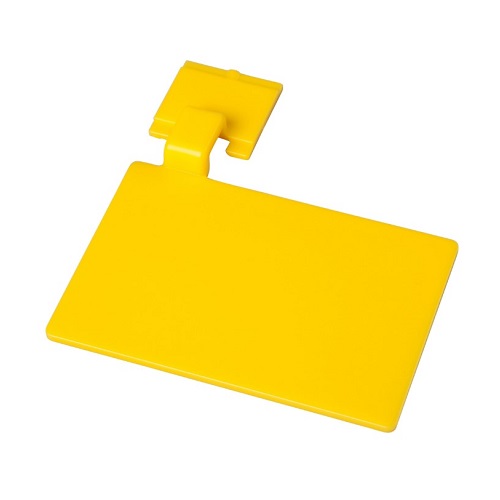 Купить Маркировочный значек для алюмин. рейки, цвет желтый ХАССП по низким ценам