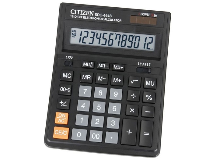 Купить Калькулятор 12 разр. бухгалтерский SDC-444S (153х199x31)  по низким ценам