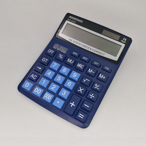 Купить Калькулятор 14 розр.(190x143x35 мм) АС-2331 Assistant по низким ценам
