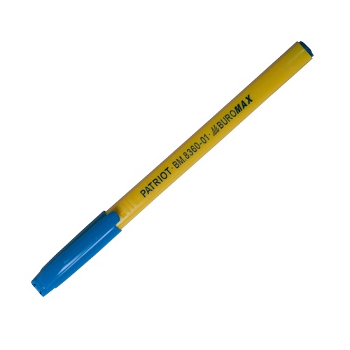 Купить Ручка масляная (0,5) синяя (Tri-Mate)  BM.8360-01  по низким ценам
