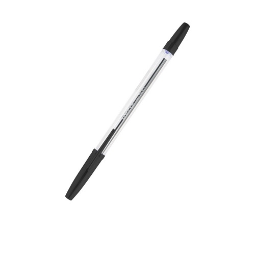 Купить Ручка шариковая (0,7) черная, корпус прозрачный DB2051-01 по низким ценам