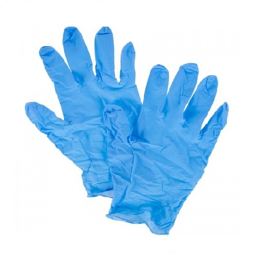 Купить Перчатки нитриловые не опудр. XL (100 шт) синяя SFM (без НДС) по низким ценам