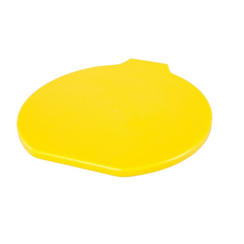 Купить Крышка пластик. для пищевого ведра (9л) желтая ХАССП по низким ценам