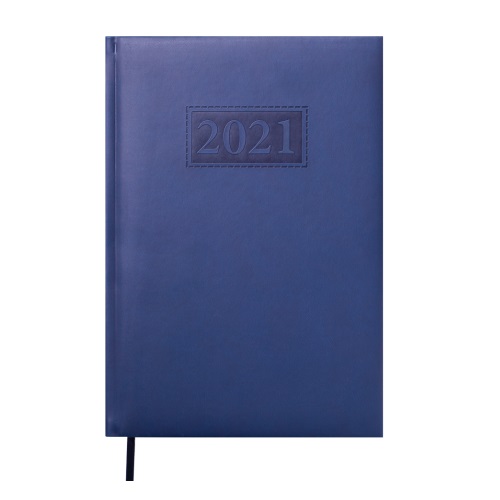 Купить Щоденник, А5, 2021 = синій 